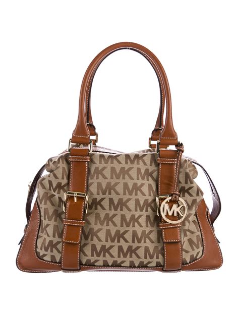 michael kors taschen monogramm schwarz|michael kors monogramme shoulder bag.